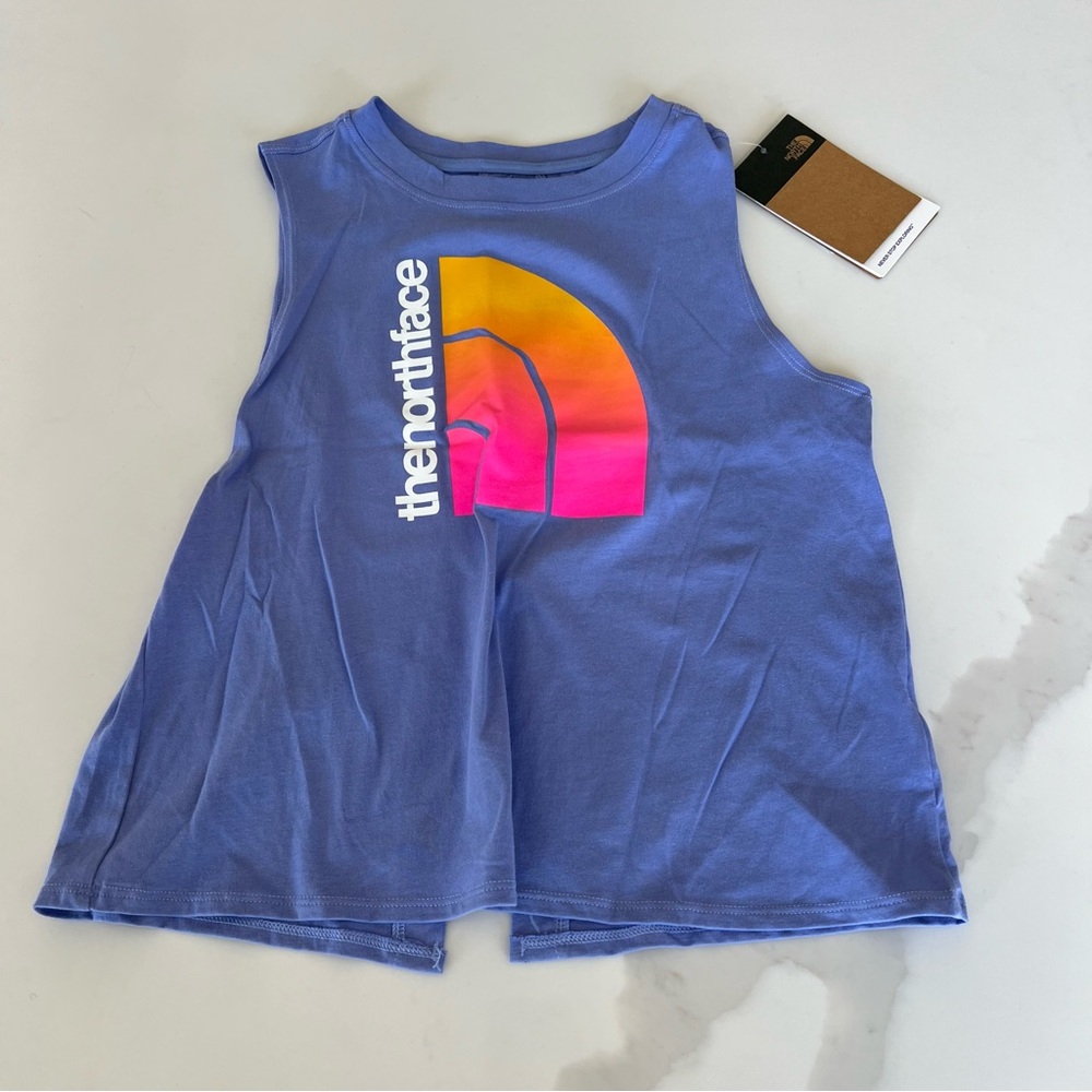 The North Face Kids Blue Tank Top